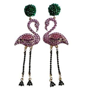 NEW - Fashion Flamingo Earrings